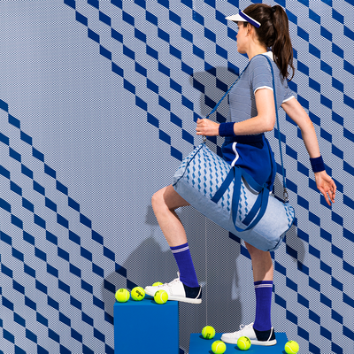 Blue Game Sport Bag Organic Cotton